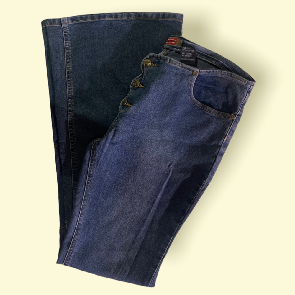 Retro Vintage Bell Bottom Jeans size 11/12